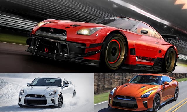 The Japanese with the legendary GT-R which has a racer equivalent