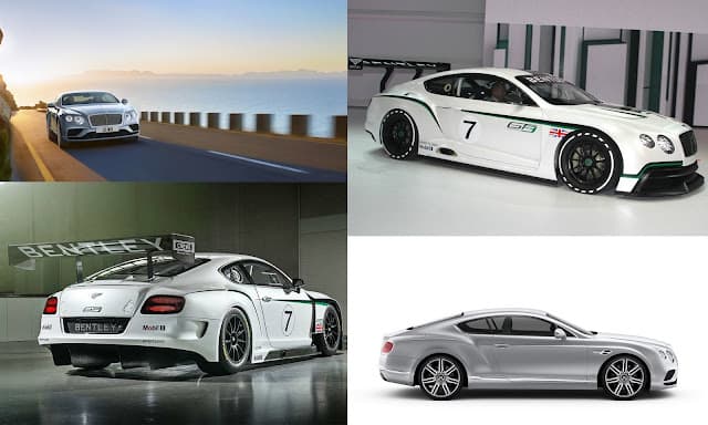 Who said lush and plush can't be hard and violent; the Bentley Continental GT and the Bentley GT3